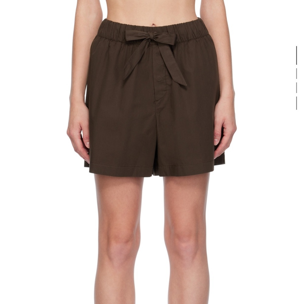 TEKLA Poplin Pyjama Shorts